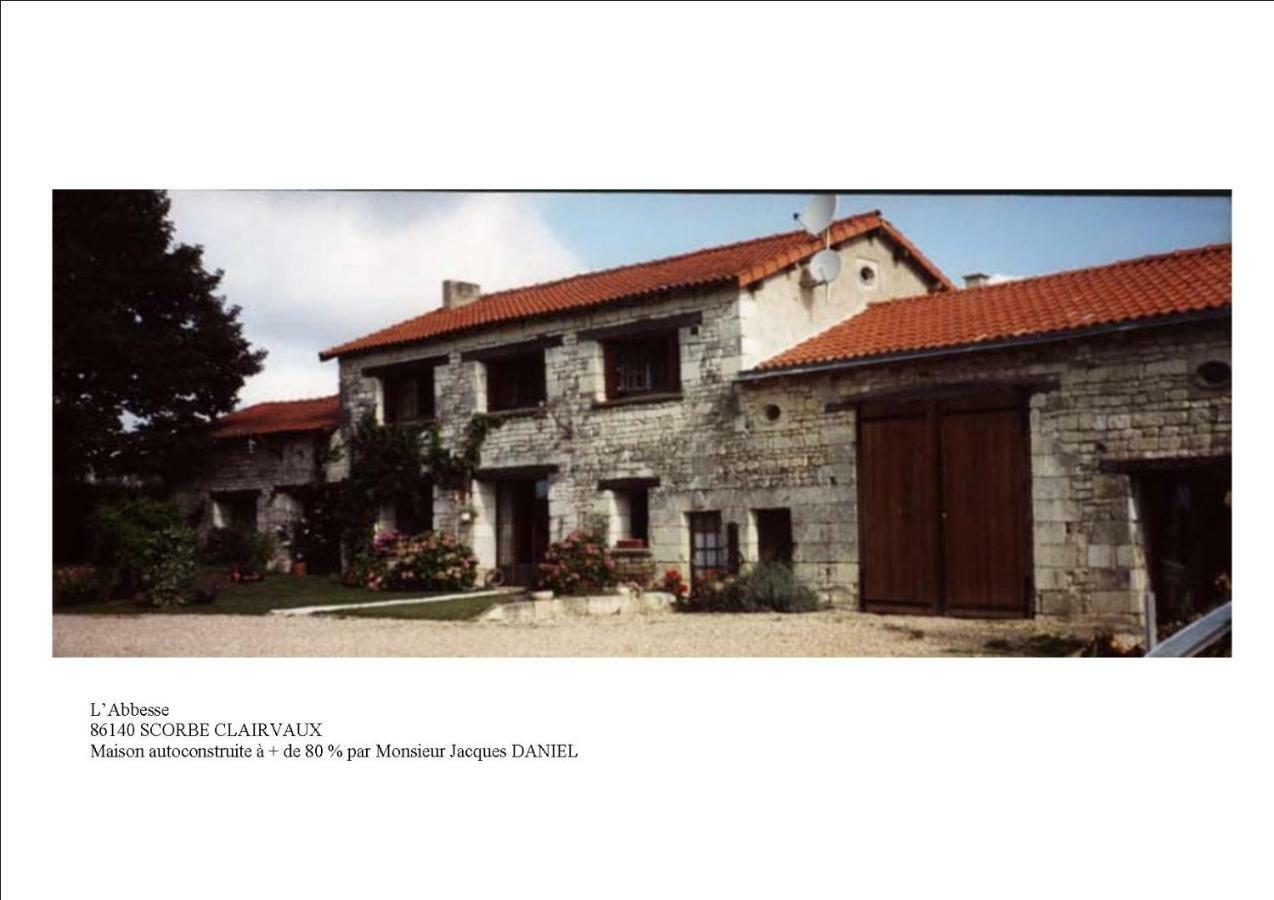 L'Abbesse Villa Scorbé-Clairvaux Exterior photo